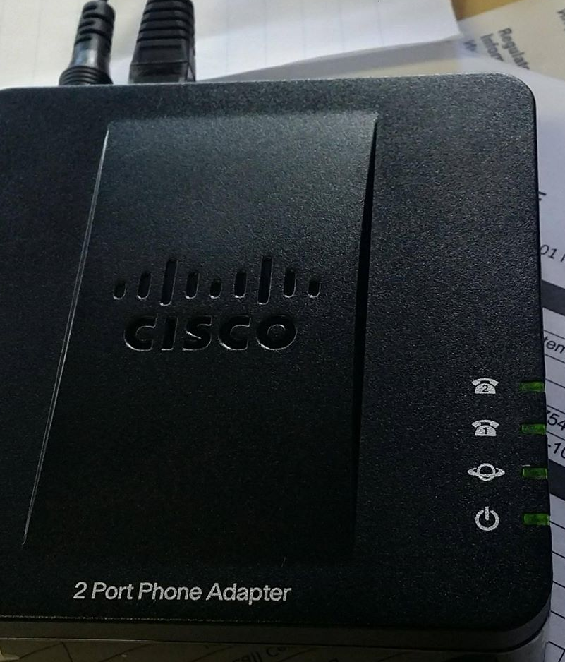 Programming Cisco ATA SPA112 Our Ticketing Platform has Changed