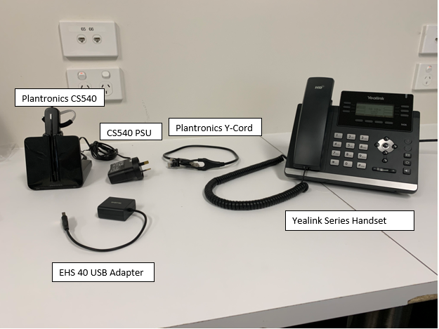 Plantronics CS540 headsets on Yealink 50 Series Handsets Vonex